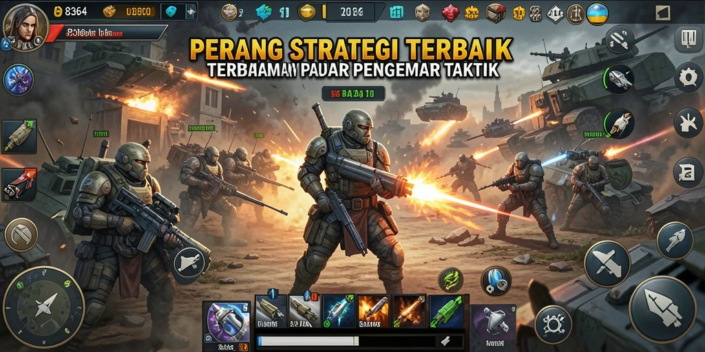 Gameplay menantang yang menunjukkan strategi dalam 8364.