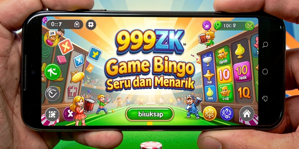 Screenshot gameplay 999ZK menampilkan serunya bermain Bingo.