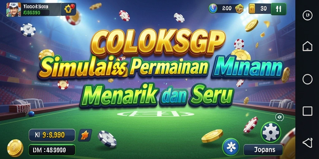 Tampilan menarik dari gameplay COLOKSGP yang mengasyikkan.