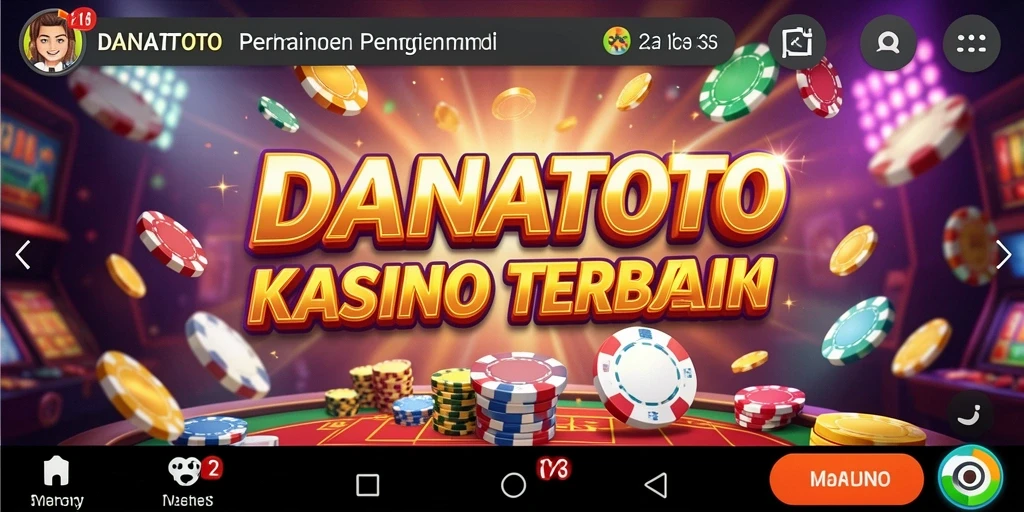 Tampilan gameplay dari DANATOTO yang menarik dan interaktif.