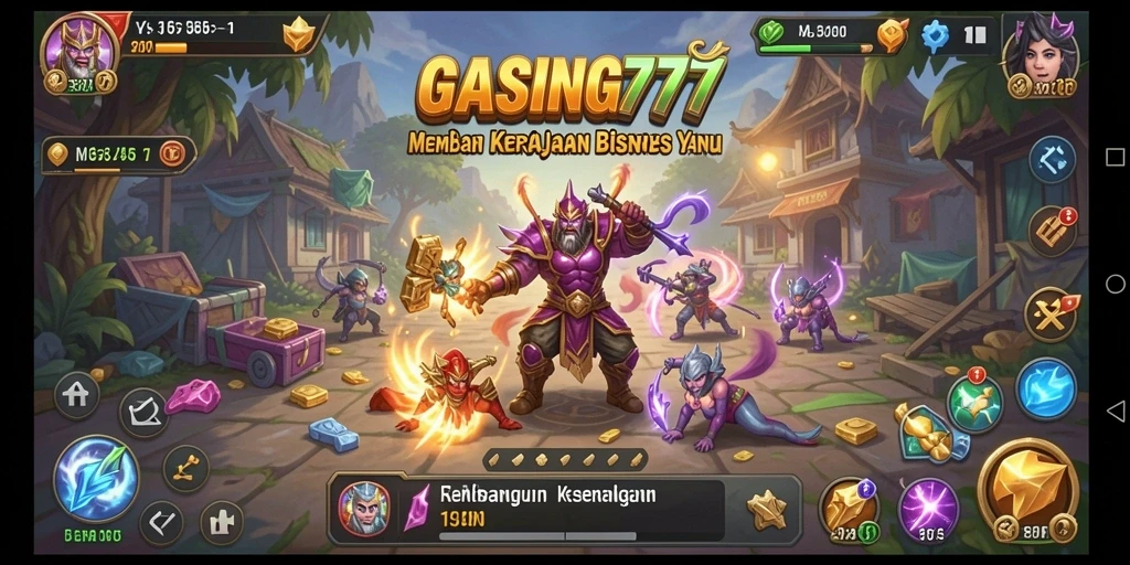 Tampilan gameplay GASING777 yang menarik dan interaktif.