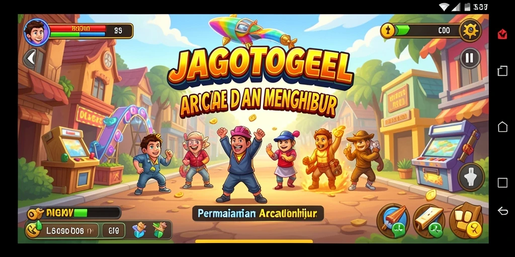 Tangkapan layar dari gameplay seru JAGOTOGEL di kategori Arcade.