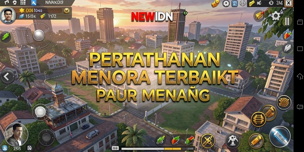 Gameplay seru dengan berbagai menara Tower Defense.