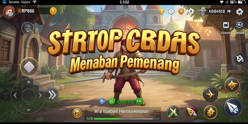 Menampilkan gameplay mendebarkan dan taktik permainan RP886.